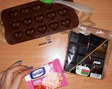عکس مرحله 2 از دستور شکلات دستساز خاتون پز 🍫🙈