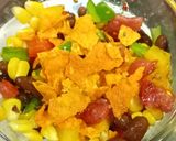 A picture of step 3 of Mexican Salad.