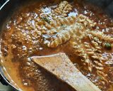 A picture of step 5 of Maggi chatpata tomato vegetables Chinese soup.