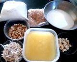 A picture of step 1 of MASH FLOUR HALWA (MAISOO).