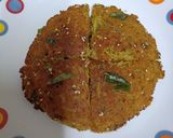 A picture of step 7 of Green Peas & Methi Handvo.