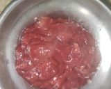 Foto del paso 1 de la receta: Torta de chocolate, coco, mermelada casera de ciruela, durazno