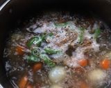 Foto langkah ke 4 dari resep Sop Daging Sapi Telur Puyuh Super Simpel.
