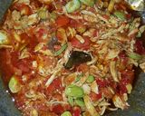 Foto langkah ke 3 dari resep Ayam suwir pete.