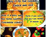 A picture of step 5 of Spicy Chole And Kulche.
