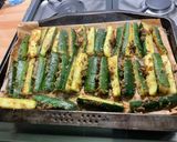 Une image de l'étape 11 de Courgettes croustillantes aux épices et parmesan.