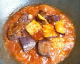 Foto langkah ke 3 dari resep Terong Balado Rebon.