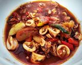 Foto langkah ke 3 dari resep Cumi saos padang extra pedassss.