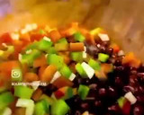 Foto del paso 2 de la receta: Boniato relleno de ensalada de frijoles