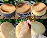 A picture of step 2 of European Sponge Cake Without Oil And Butter With Only Four Ingredients.