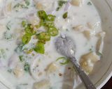 A picture of step 2 of Nepali Chukouni.