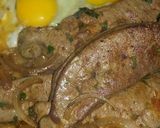 Foto del paso 4 de la receta: Hígado con cebolla y huevos
