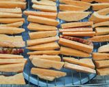 Hình bước làm 5 của món Khoai lang que nướng - bữa ăn nhẹ cho bé và cả nhà