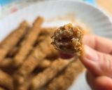 Foto del paso 12 de la receta: Churros saludables de copos de avena con canela y glicina 😋 al horno, sin azúcar, sin harina