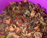 Foto langkah ke 2 dari resep Cumi basah sambel ijo.