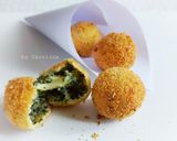 Foto langkah ke 6 dari resep Polpette Cavolo Nero Filante || Kroket Kale Keju Molor.