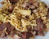 Foto del paso 6 de la receta: Fideua de potro y ajos tiernos (plato tipico valenciano)