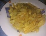 Foto del paso 5 de la receta: Tortilla de papa y cebolla 💖