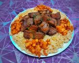 صورة لخطوة 1 من وصفة كبسة اللحم 🍖