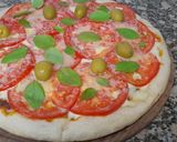 Foto del paso 9 de la receta: Pizza media masa caprese