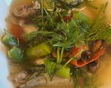 A picture of step 3 of Dill Fish Soup.