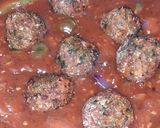 A picture of step 5 of Veg Manchurian gravy.