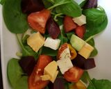A picture of step 3 of My Beetroot & Cheeses Salad. 😀.
