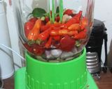 Foto langkah ke 2 dari resep Sate Usus Ayam Pedas.
