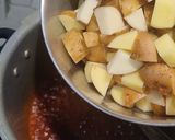 A picture of step 3 of Gujarati Style Potato Sabzi Rasawala batata nu shaak.