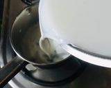 A picture of step 2 of Indian chai.