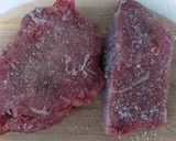 Foto langkah ke 1 dari resep Steak Daging Kambing (Olahan Daging Kurban).