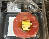 Foto del paso 1 de la receta: Mini rosbif relleno de queso, aceite de oliva y finas hierbas