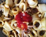 Gambar langkah 3 resipi Sotong Kicap Manis.
