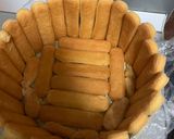 Diplomata torta babapiskotával recept fázis 7 fotója
