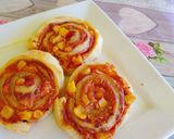 Pizzás csigusz recept fázis 4 fotója