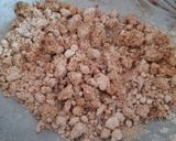 A picture of step 2 of Ragi mung dal ladoo.