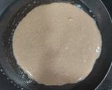 A picture of step 3 of Quinoa flour pancakes 🥞😋.