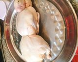 Hình bước làm 5 của món Vịt hồ lô (vịt nhồi xôi)