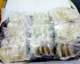 Foto langkah ke 10 dari resep Suikiaw isi(udang,kucai,kol,wortel).