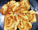 Foto langkah ke 8 dari resep Cake Kukus Pisang Zebra.
