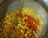 A picture of step 4 of Sweet Corn soup.