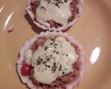 Foto del paso 8 de la receta: Tarteletas de atún, tomate y queso