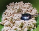 Foto langkah ke 2 dari resep Pepes Tahu Jamur Tiram dan Kemangi.