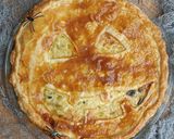Une image de l'étape 8 de 🎃 Tourte aux poireaux Jack Ô Lanterne (Halloween).