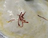 A picture of step 3 of Mango rabdi.