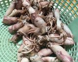 Foto langkah ke 1 dari resep Cumi asin cabe ijo.