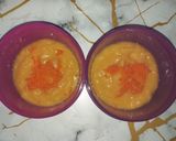 Foto langkah ke 3 dari resep MPASI 7M+》Kentang kukus ayam giling.
