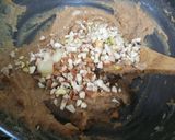 A picture of step 6 of Panchratna Chocolate Halwa Sizzler.