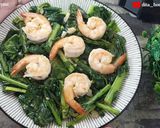 Foto langkah ke 5 dari resep Cah kailan udang.