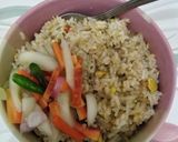 Foto langkah ke 5 dari resep Nagoja cikur (nasi goreng jawa cikur/kencur).